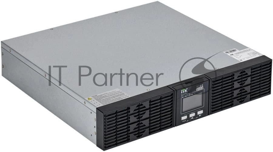 Источник бесперебойного питания ITK EOR-0003KVA-1-006 3000Вт 3000ВА черный