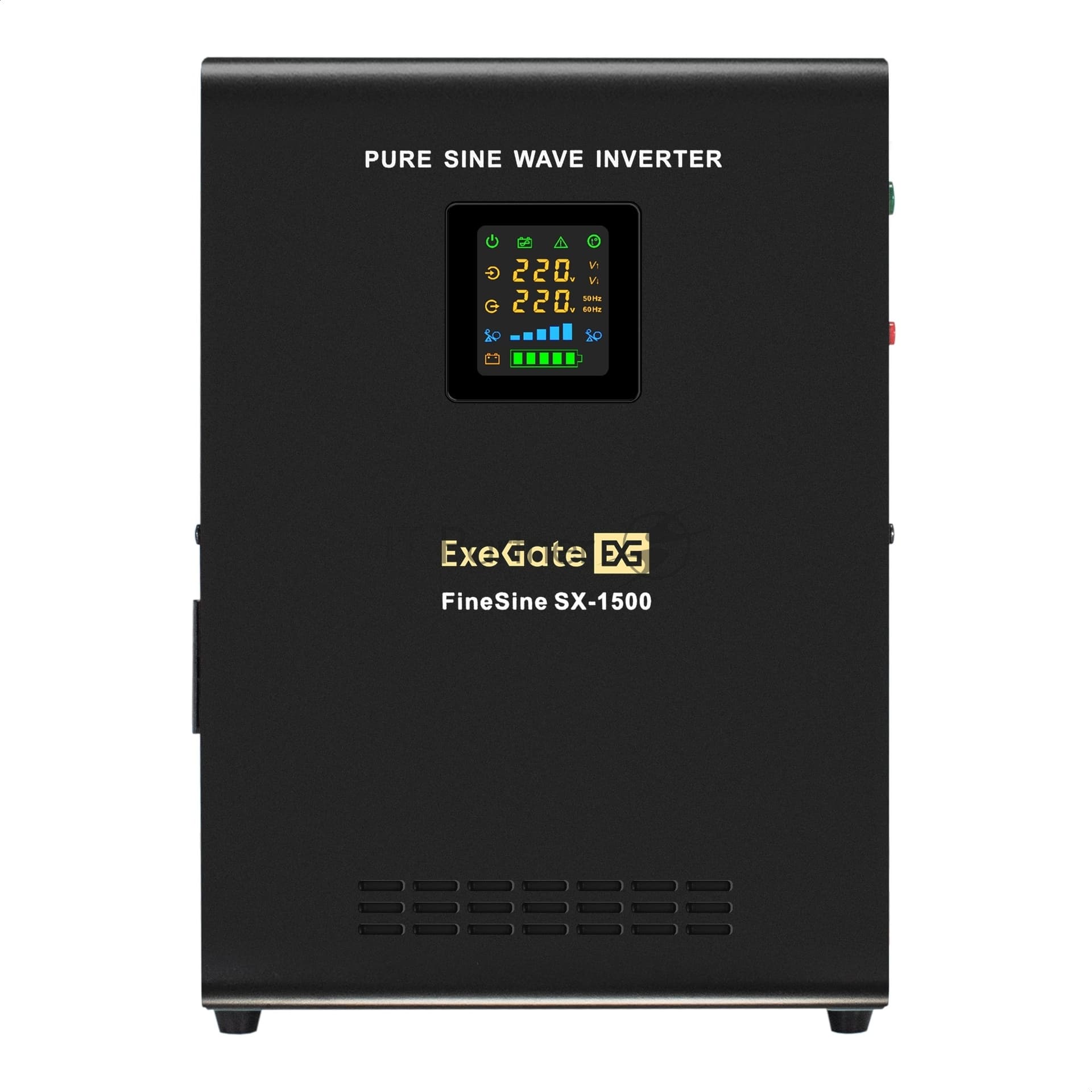 ИБП + батарея ExeGate FineSine SX-1500.LCD.AVR.2SH + 2x DT 12100 (100Ач)