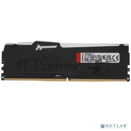 Память оперативная/ Kingston 8GB 5200MT/s DDR5 CL40 DIMM FURY Beast RGB XMP