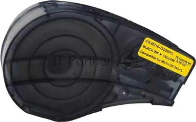 -/ Картридж ленточный Cactus CS-M210-750595YL M210-750-595-YL для Brady M210/M211/M210-LAB