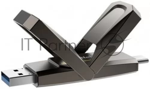 Носитель информации Netac US5 128GB USB3.2+TypeC Solid State Flash Drive, up to 550MB/500MB/s