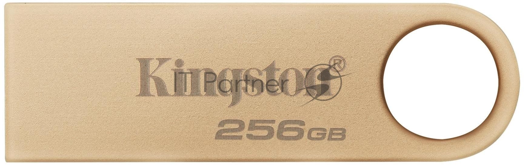 Флешка USB Kingston DataTraveler SE9 G3 (DTSE9G3/256Gb), 256Gb, USB 3.2 Gen 1, R/W 220/100, золотистый
