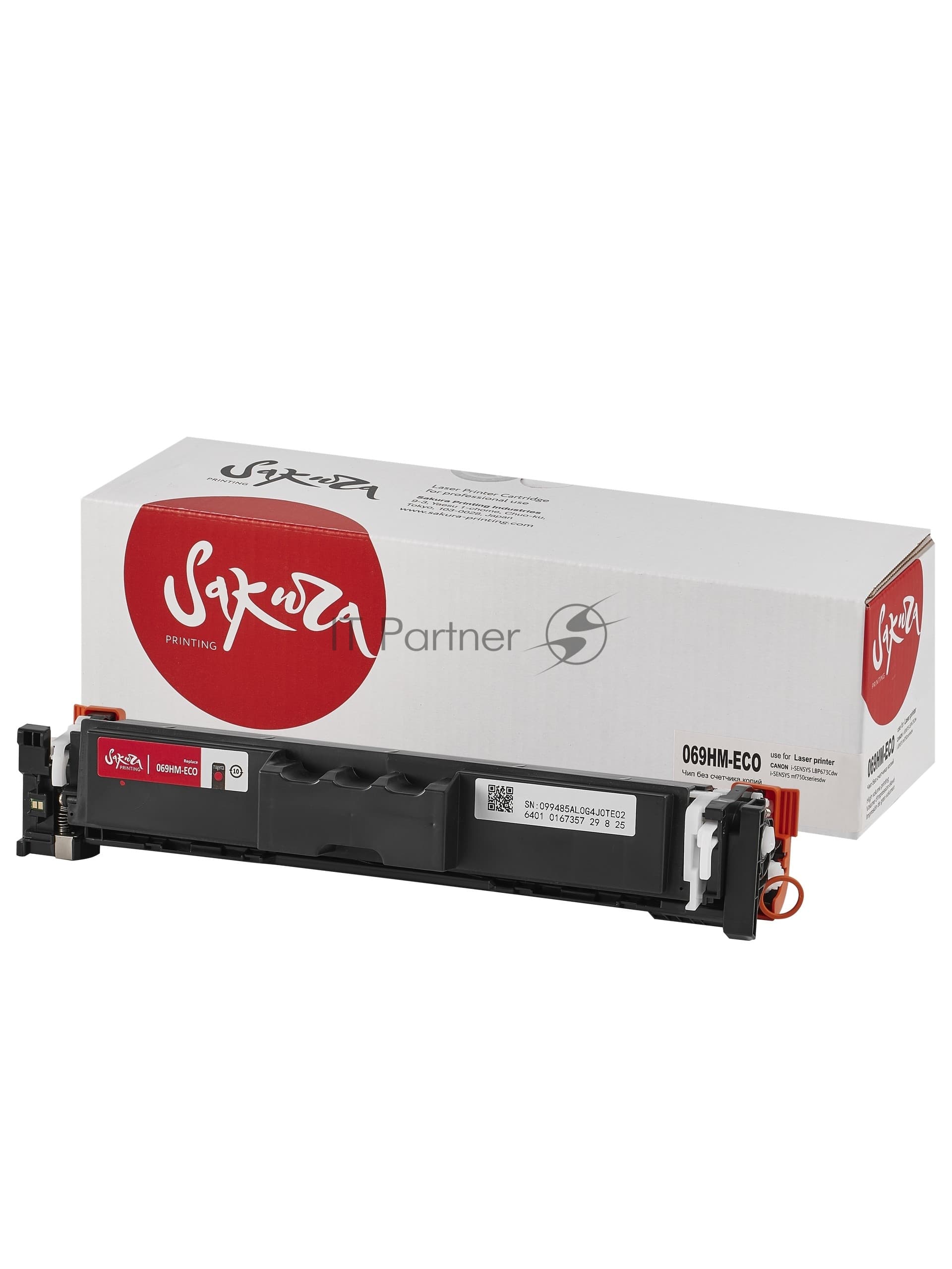 Картридж лазерный Sakura 069HM (5096C002) для Сanon I-Sensys LBP673Cdw/MF750C, пурпурный, 5500к. (чип без счетчика копий)
