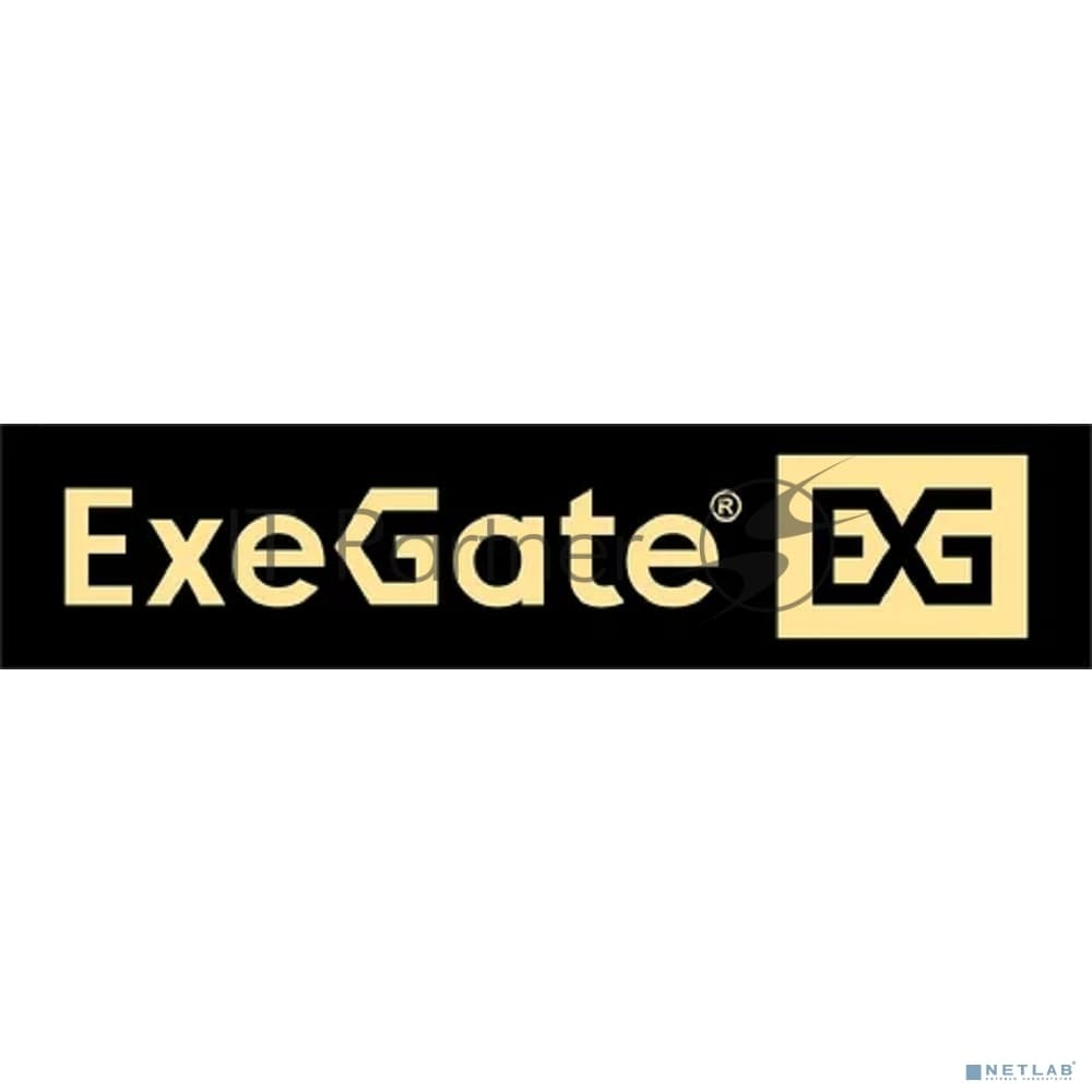 Кабель HDMI ExeGate EX-CC-HDMI2-0.5F (19M/19M, v2.0, 0,5м, 4K UHD, Ethernet, ферритовые кольца, позолоченные контакты)