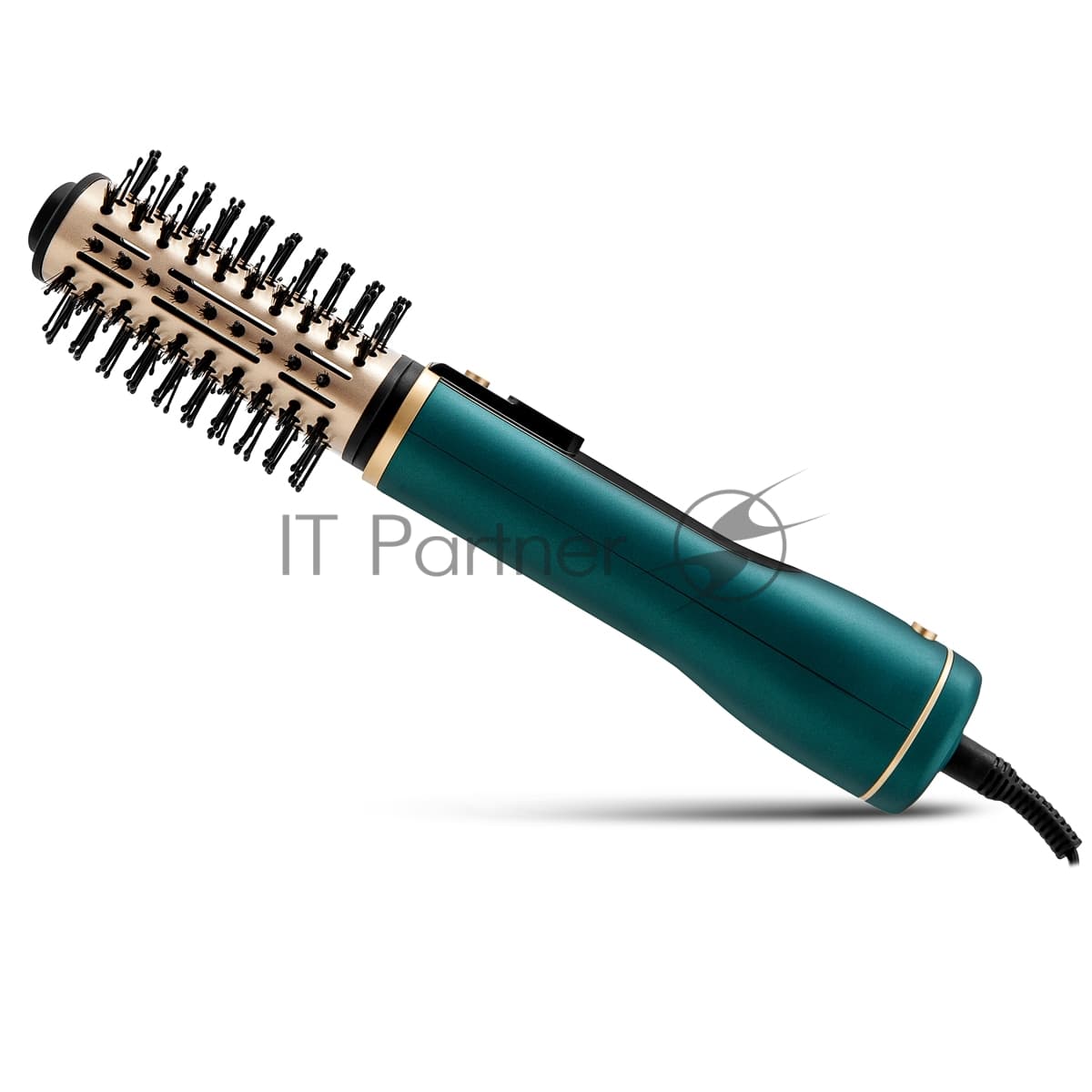 Фен-щетка BRAYER BR3136 зеленый/золотистый/черный, 1200 Вт, 41-61 мм