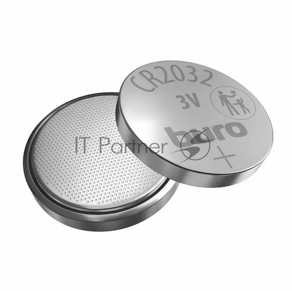 Батарея Buro Lithium CR2032 (1шт) блистер, 3 В