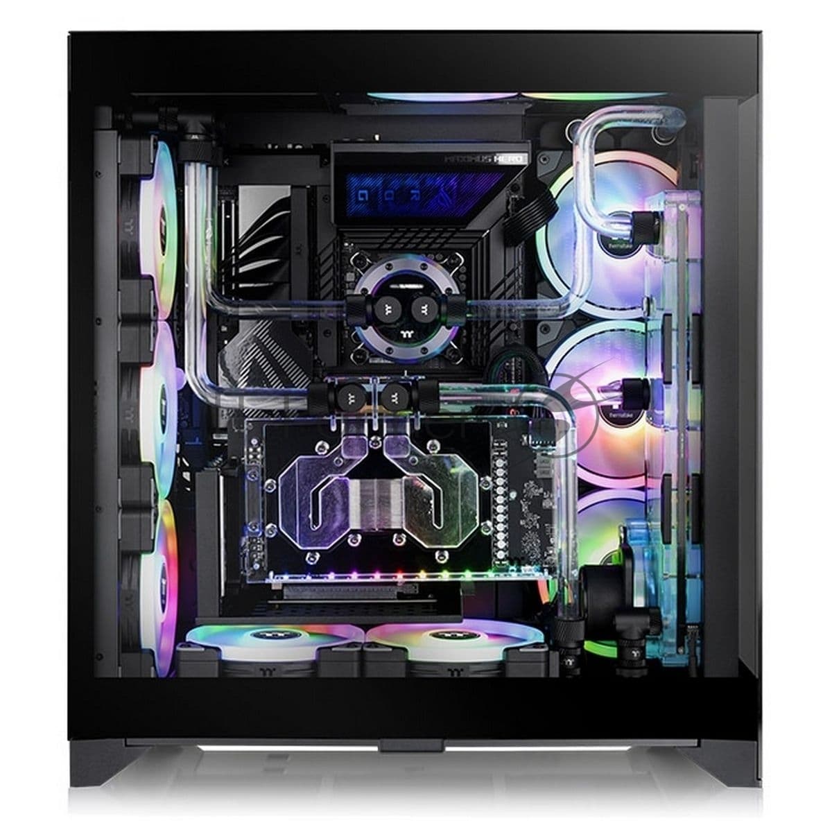 Корпус Thermaltake CTE E600 MX, Midi-Tower, чёрный