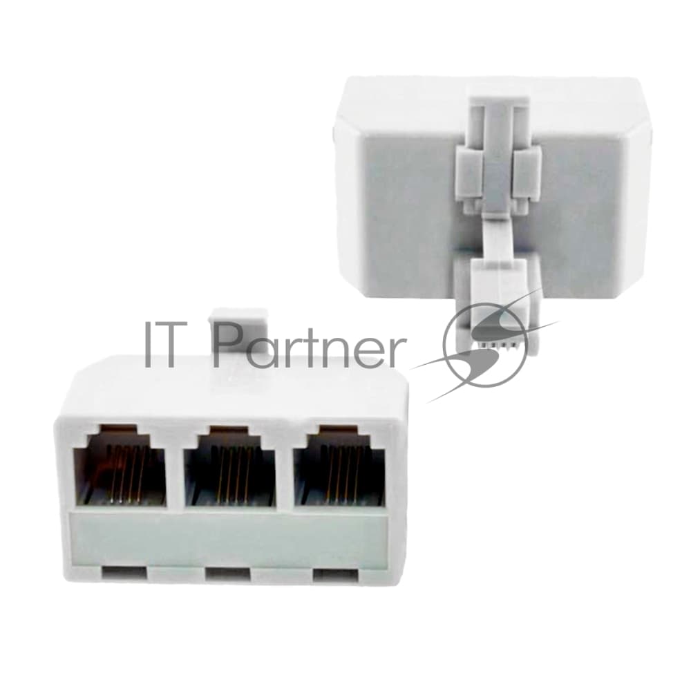 Разветвитель RJ-45 Greenconnect GA-RJ11-T-3