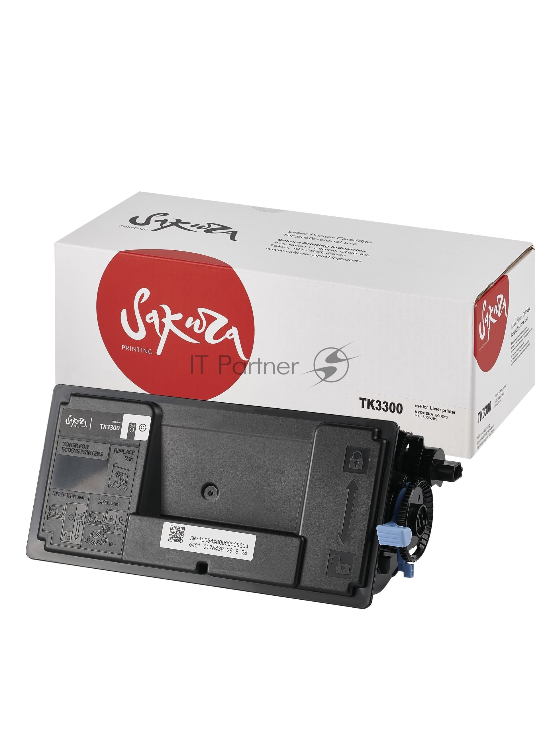 Картридж Sakura SATK330 для Kyocera Mita FS-4000DN, черный, 20000 к.