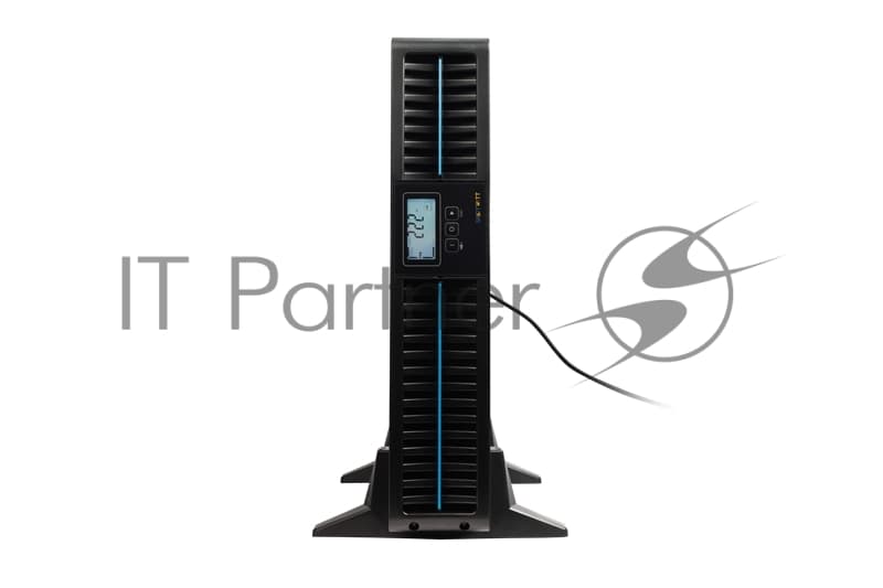 Источник бесперебойного питания SMARTWATT Онлайн, 1000/900 ВА/Вт, стоечный/напольный, LCD дисплей, Shuko CEE7/4 - 2 шт.