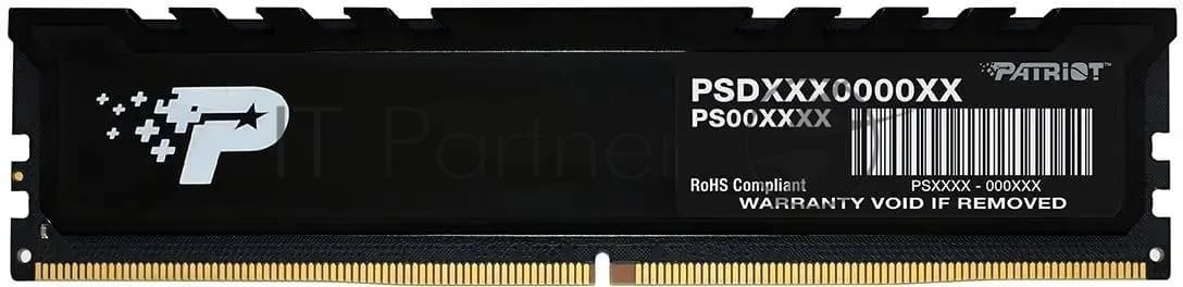 Оперативная память 16GB DDR5 5600MHz Patriot Signature Premium (PSP516G560081H1)