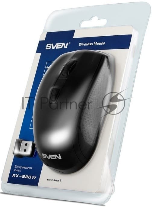Мышь Sven RX-220W Black