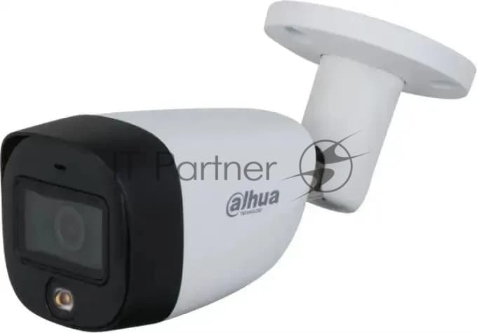 Камера видеонаблюдения аналоговая Dahua DH-HAC-HFW1200CMP-IL-A-0280B-S6 2.8-2.8мм HD-CVI HD-TVI цв. корп.:белый (DH-HAC-HFW1200CMP-IL-A-0280B)