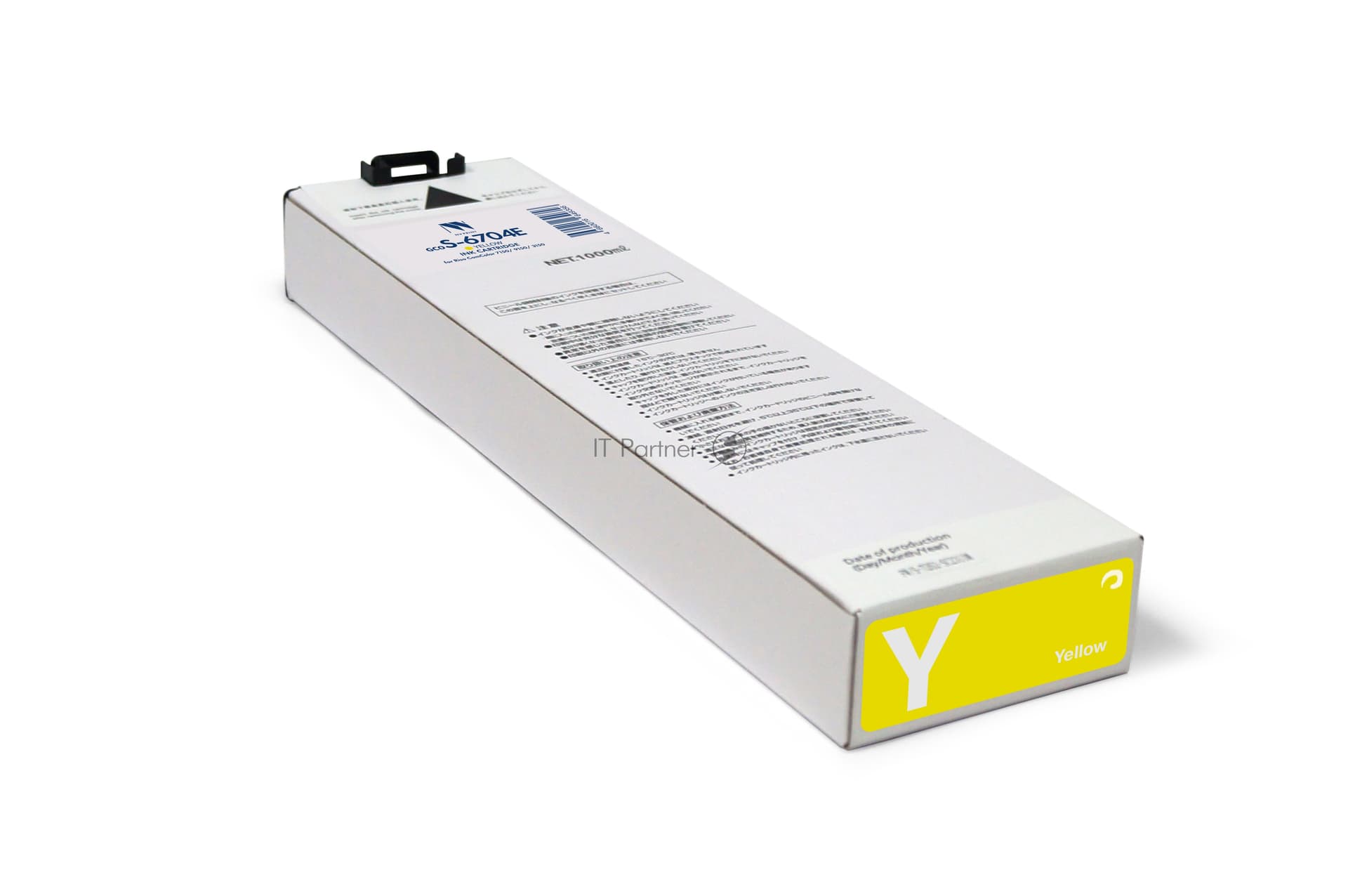 -/ Картридж NVP для Riso ComColor 7150/9150/3150 (NV-S-6704E, совместимый), Yellow (1000 мл)