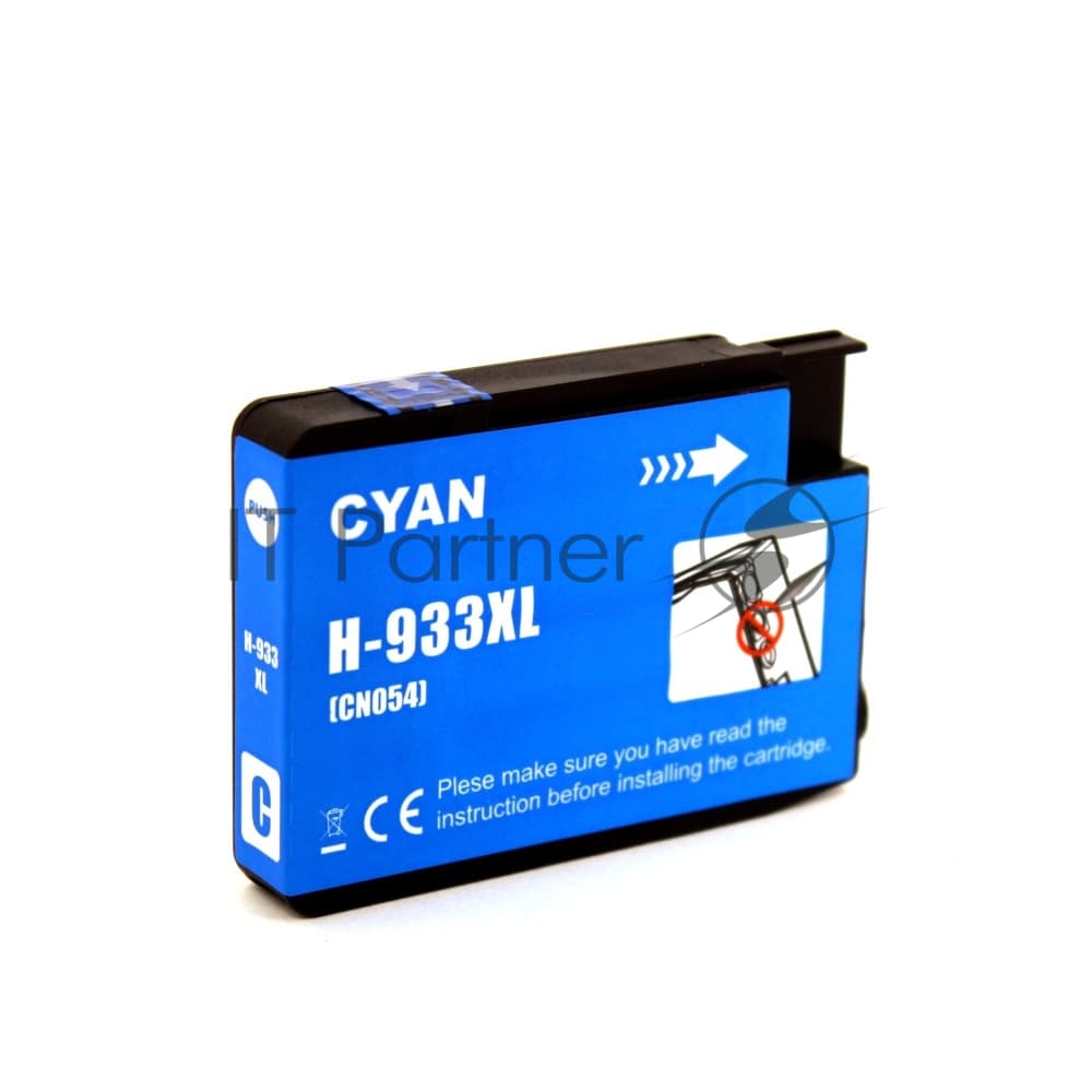-/ Струйный картридж NV Print 933XLC (NV-CN054AE) Cyan для HP Officejet 6100, 6600, 6700, 7110, 7510, 7610, 7612 (825 стр) совместимый