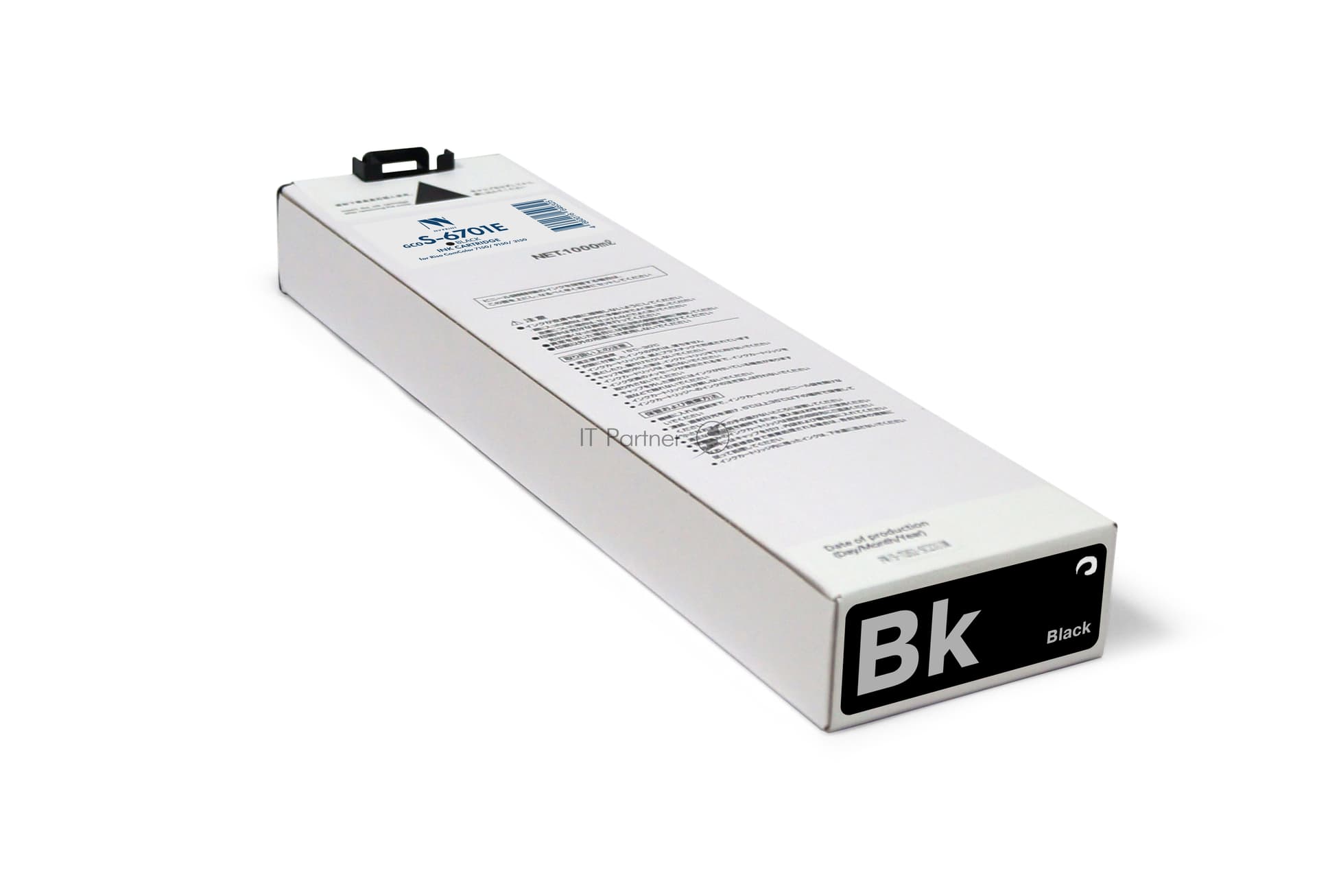 -/ Картридж NVP для Riso ComColor 7150/9150/3150 (NV-S-6701E, совместимый), Black (1000 мл)