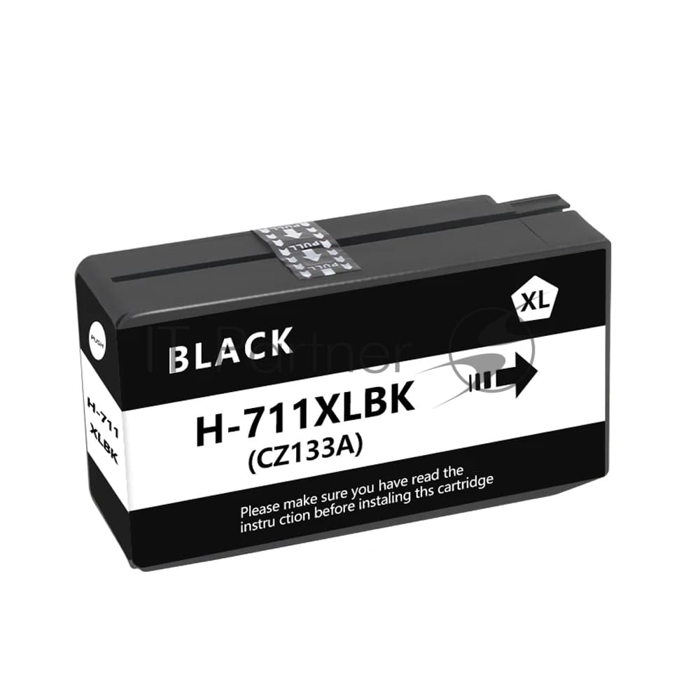 -/ Струйный картридж NV Print 711 (NV-CZ133A) Black для HP Designjet T120/T520 (80 мл) совместимый