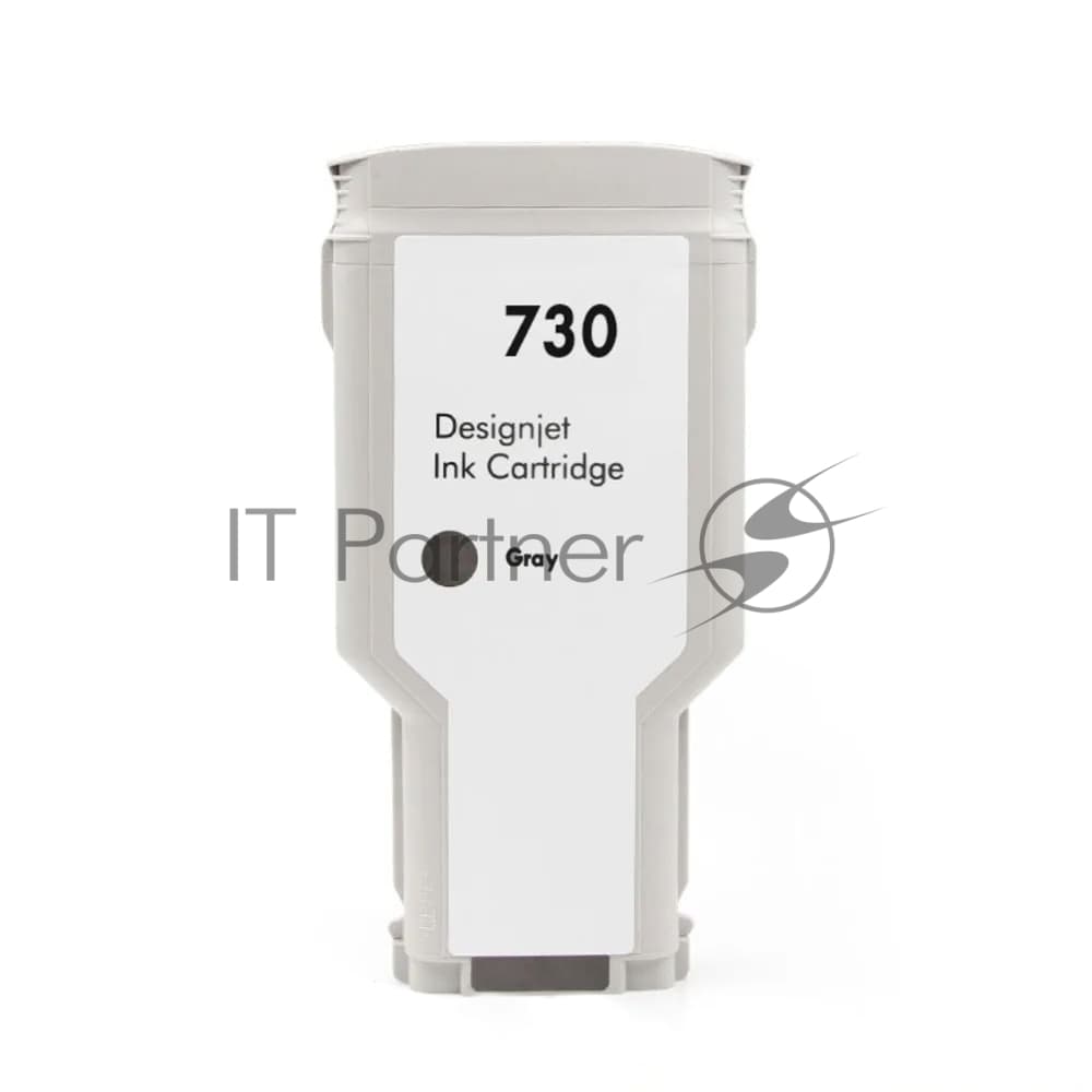 Картридж струйный NVPrint 730 (NV-P2V72A) Gray для HP DesignJet T1700, T1600, T2600 (300 мл)