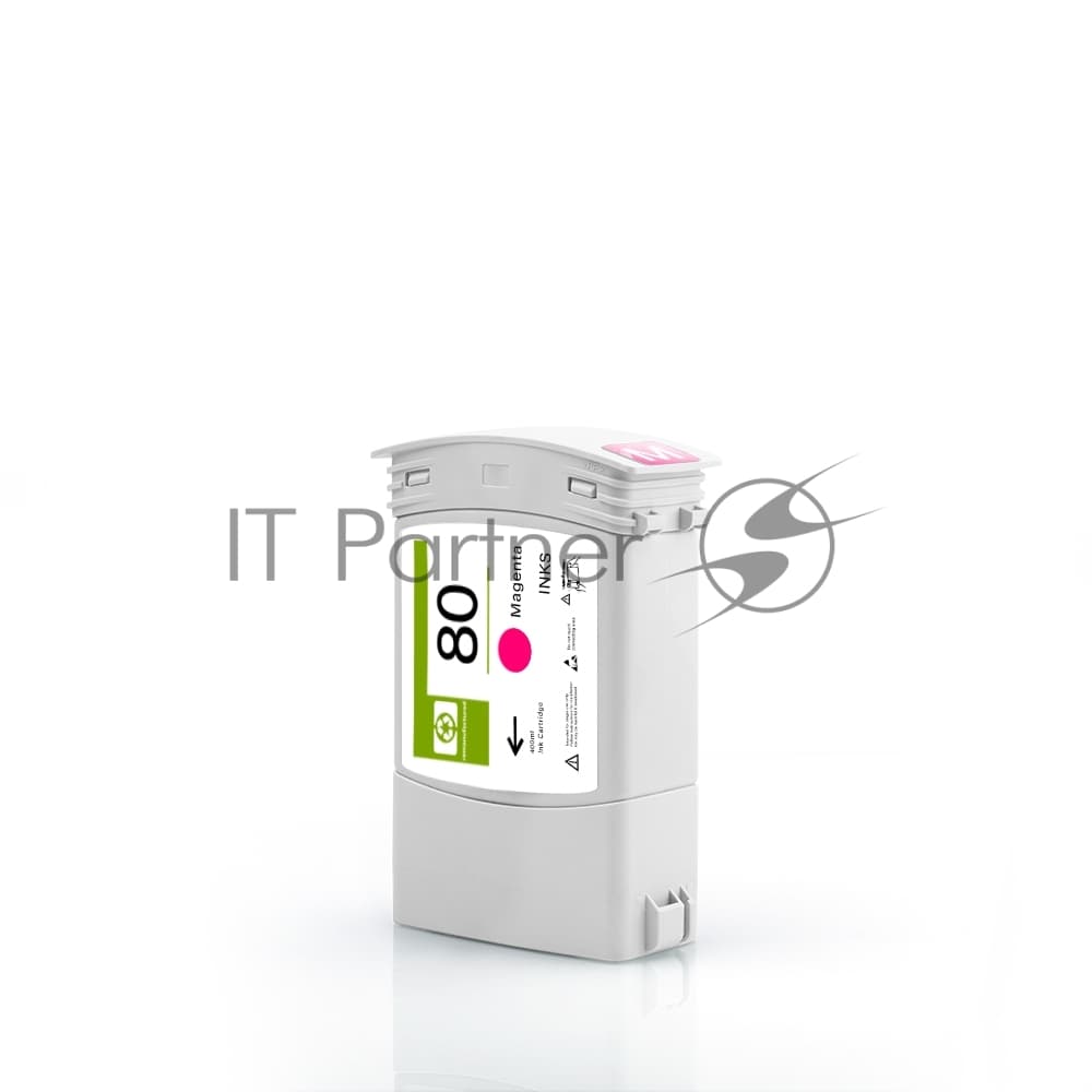 Картридж струйный NVPrint 80 (NV-C4847A) Magenta для HP DesignJet 1050c, 1055см (400 мл)