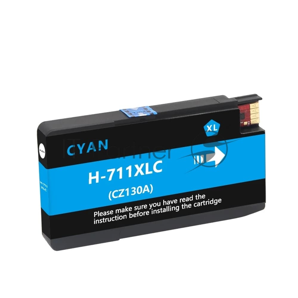 Картридж струйный NVPrint 711 (NV-CZ130A) Cyan для HP Designjet T120/T520 (27 мл)