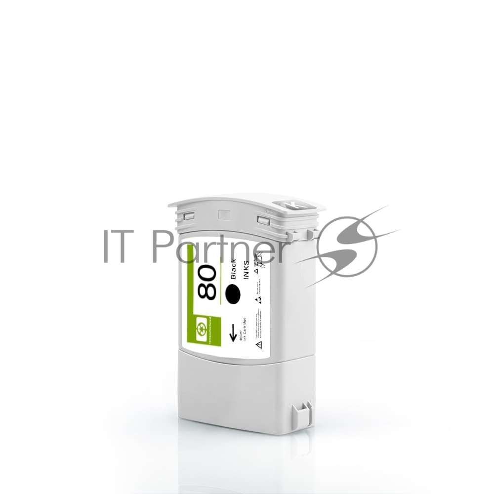 Картридж струйный NVPrint 80 (NV-C4871A) Black для HP DesignJet 1050c, 1055см (400мл)