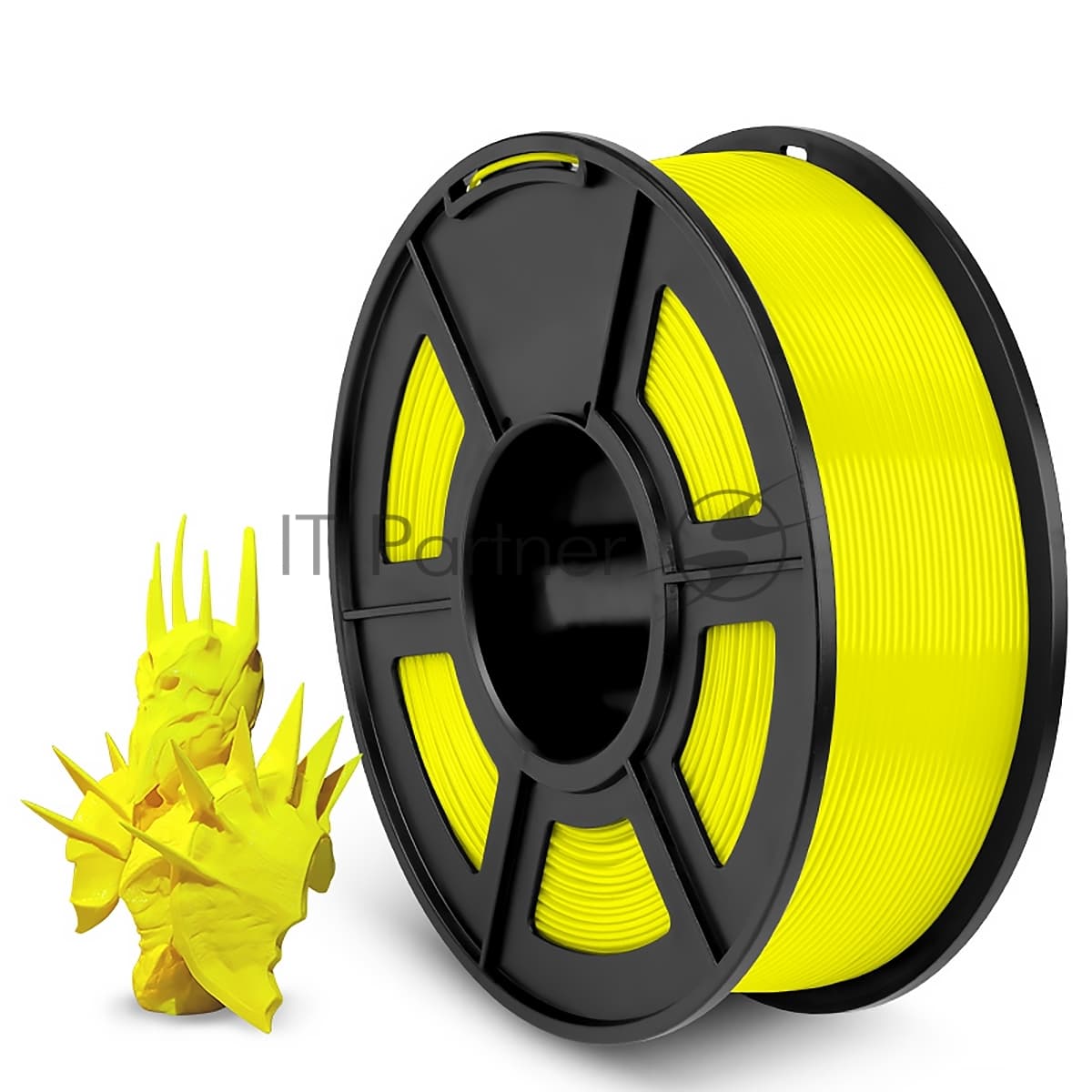 -/ Филамент NVPRINT PLA Yellow для 3D печати диаметр 1.75мм длина 330 метров масса 1 кг