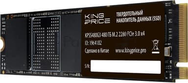 Накопитель SSD KingPrice PCIe 3.0 x4 480Gb KPSS480G3 M.2 2280