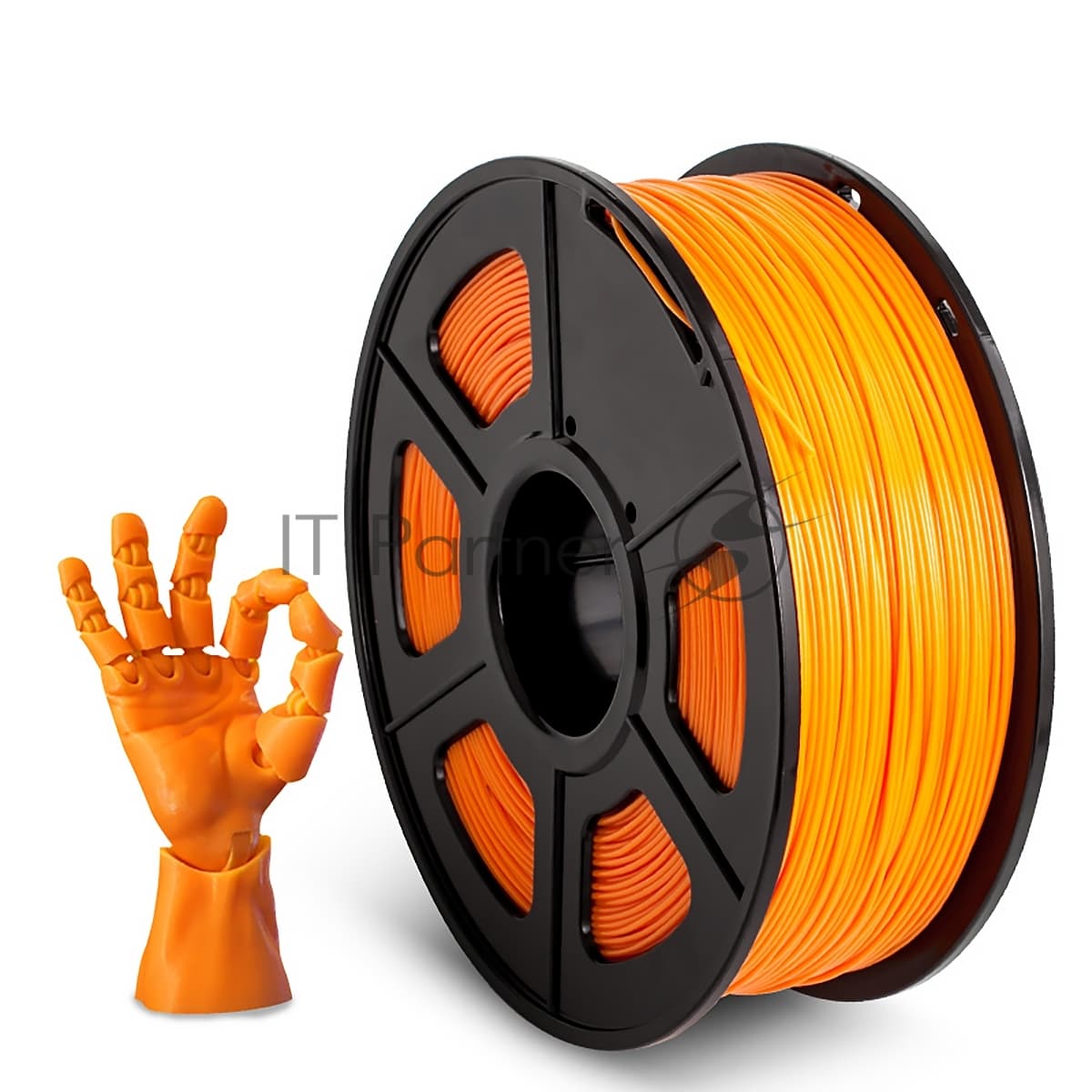 -/ Филамент NVPRINT ABS Orange для 3D печати диаметр 1.75мм длина 330 метров масса 1 кг