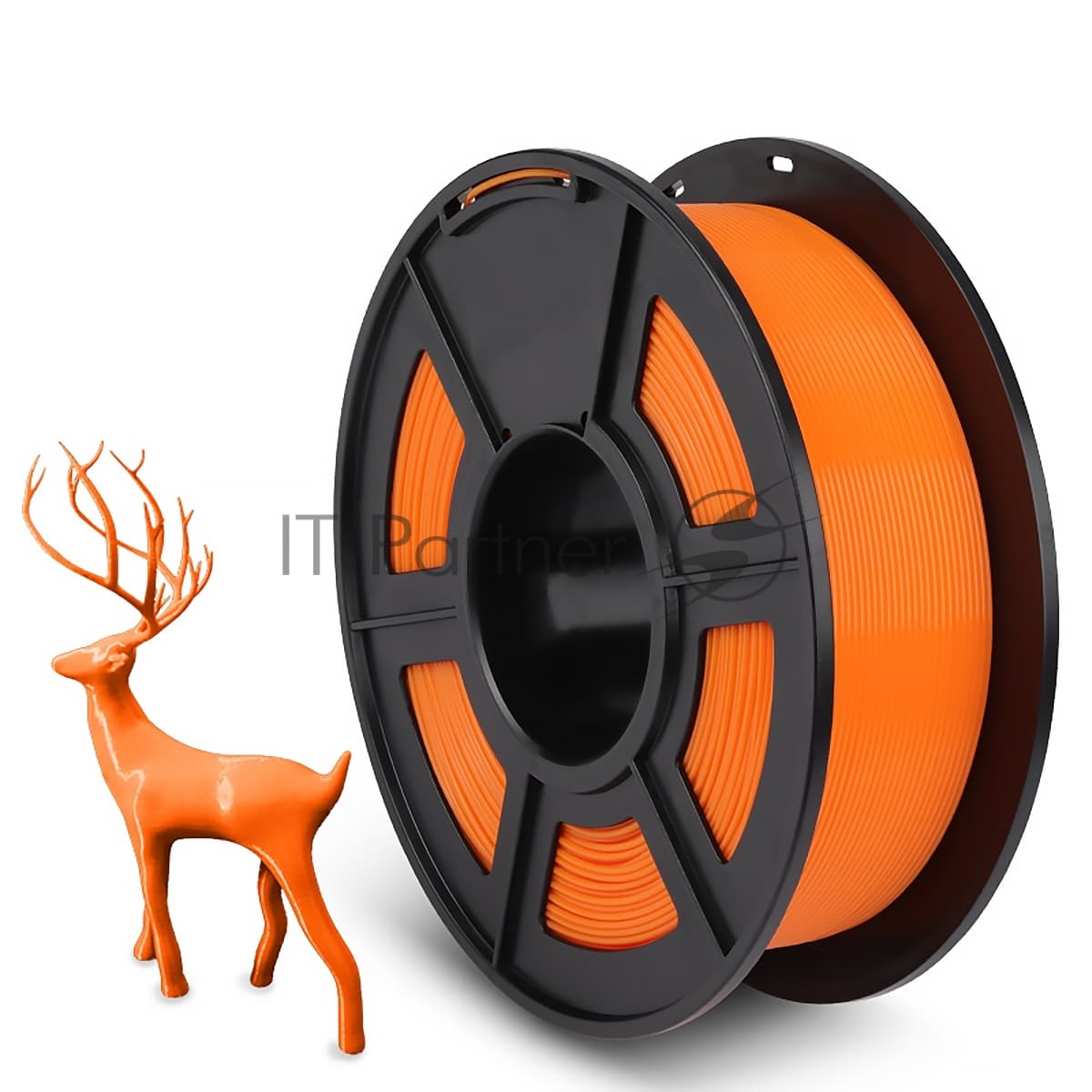 -/ Филамент NVPRINT PLA Orange для 3D печати диаметр 1.75мм длина 330 метров масса 1 кг