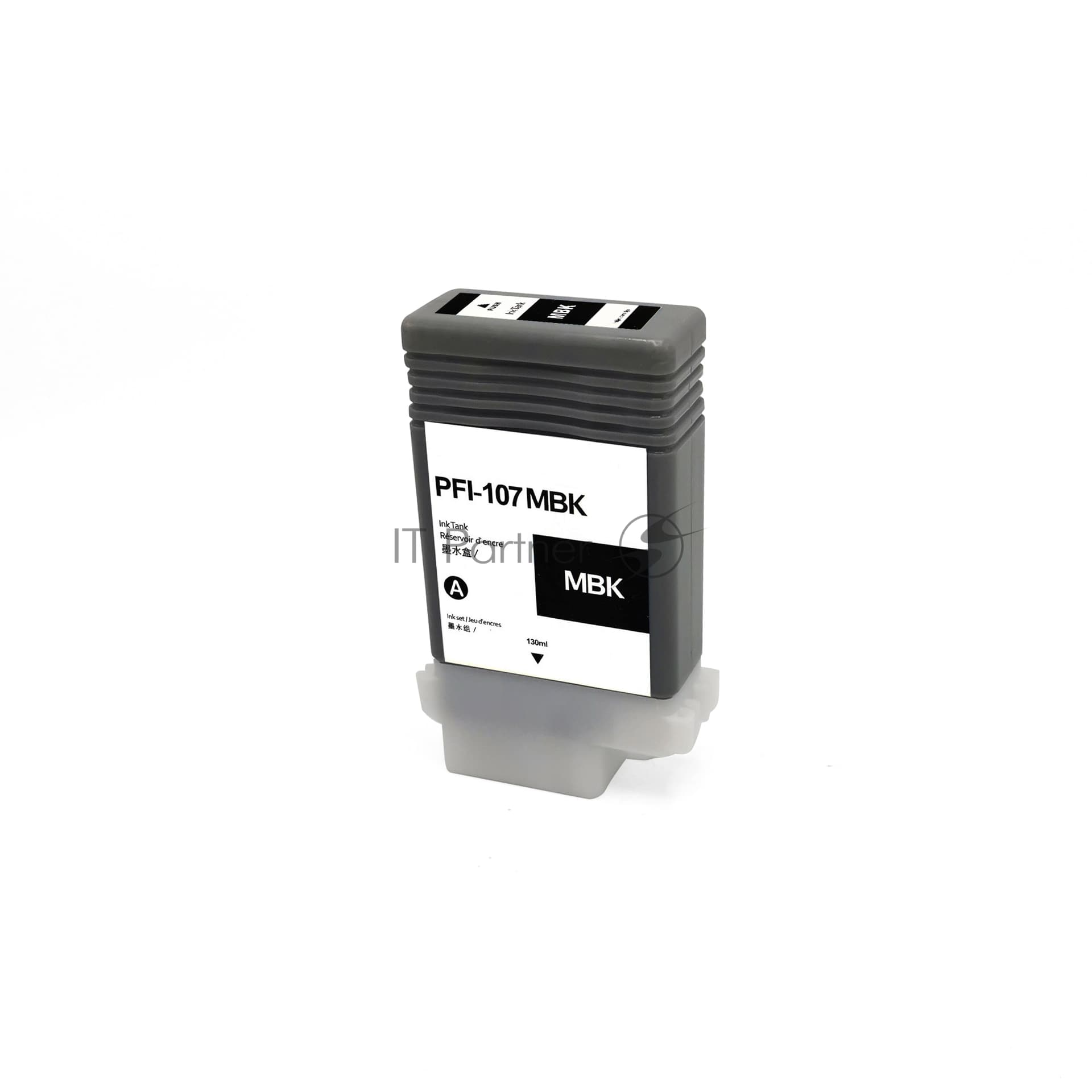 -/ Струйный картридж NV Print PFI-107MBK (NV-6704B001) Matte Black для Canon imagePROGRAF iPF670/680/770 (130 мл) совместимый