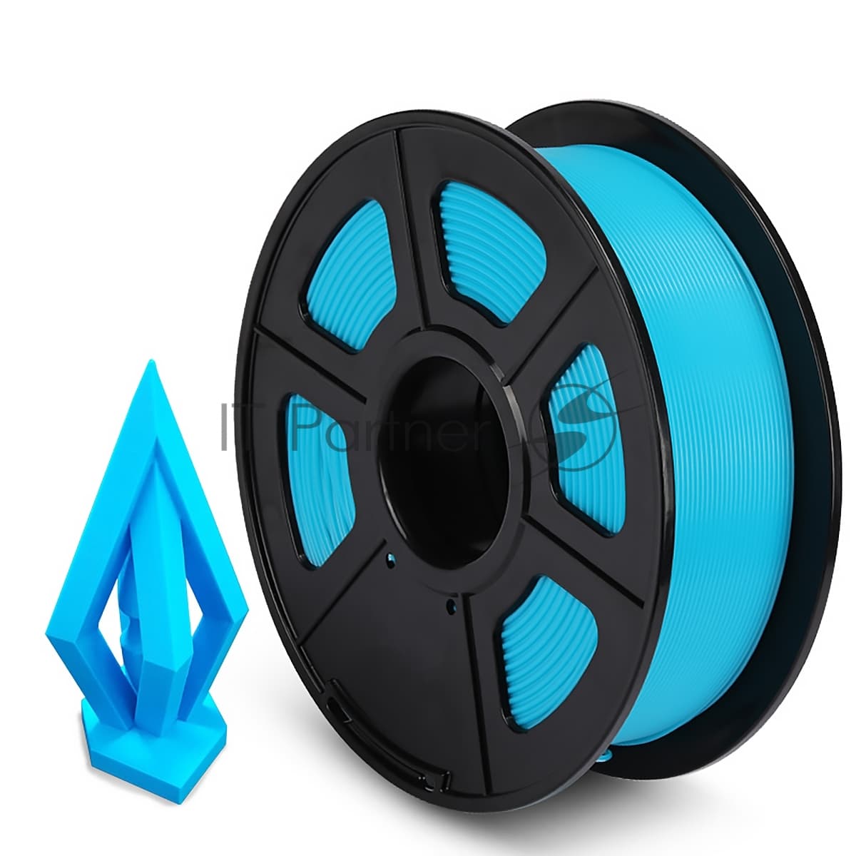 -/ Филамент NVPRINT PLA Cyan для 3D печати диаметр 1.75мм длина 330 метров масса 1 кг