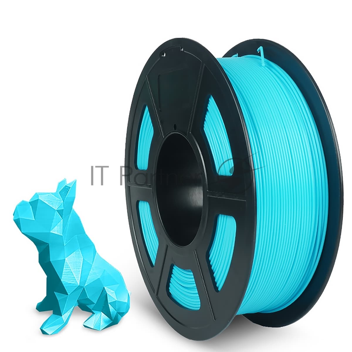 -/ Филамент NVPRINT PLA+ Sky Blue для 3D печати диаметр 1.75мм длина 330 метров масса 1 кг