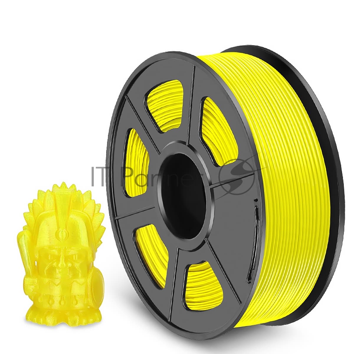 -/ Филамент NVPRINT PETG Yellow для 3D печати диаметр 1.75мм длина 330 метров масса 1 кг