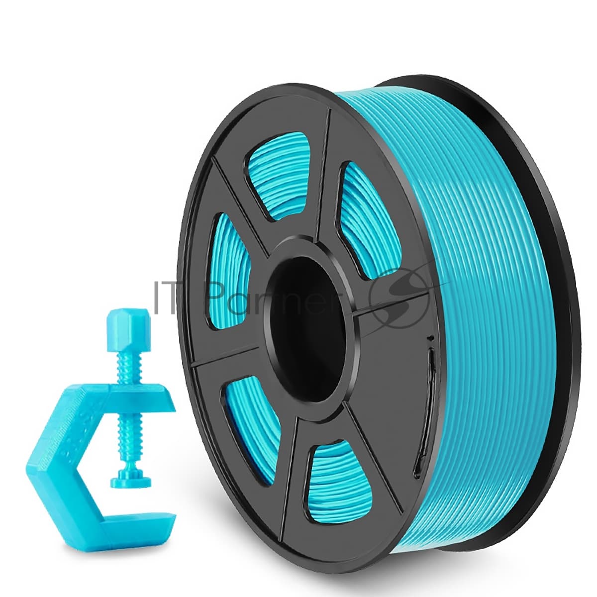 -/ Филамент NVPRINT PETG Cyan для 3D печати диаметр 1.75мм длина 330 метров масса 1 кг