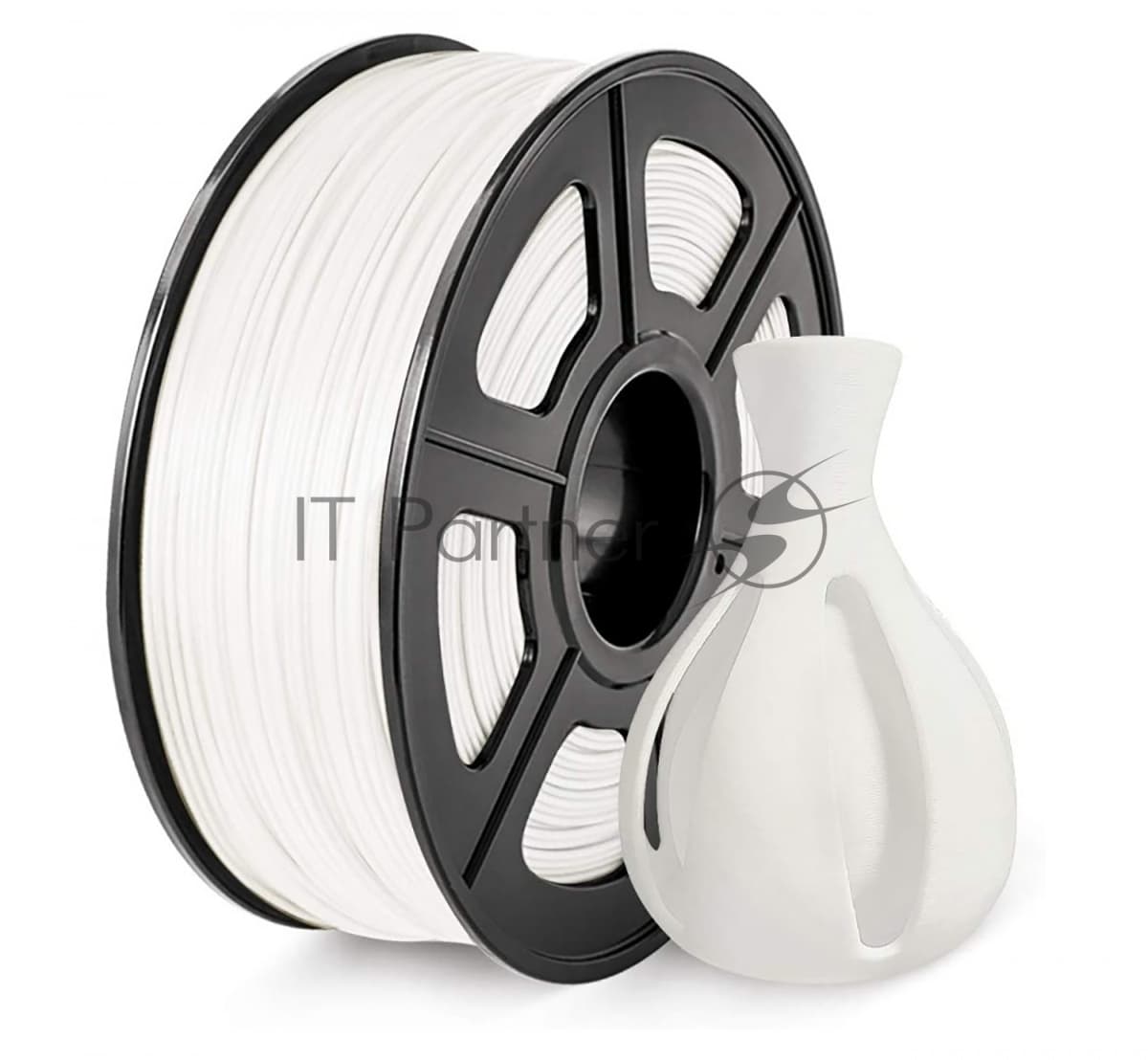 -/ Филамент NVPRINT ASA White для 3D печати диаметр 1.75мм длина 330 метров масса 1 кг