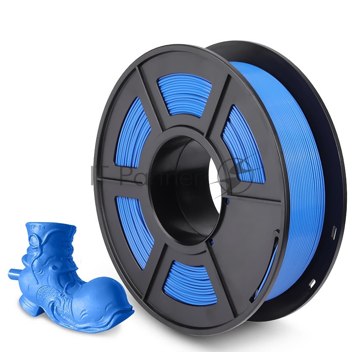 -/ Филамент NVPRINT PLA+ Blue Grey для 3D печати диаметр 1.75мм длина 330 метров масса 1 кг