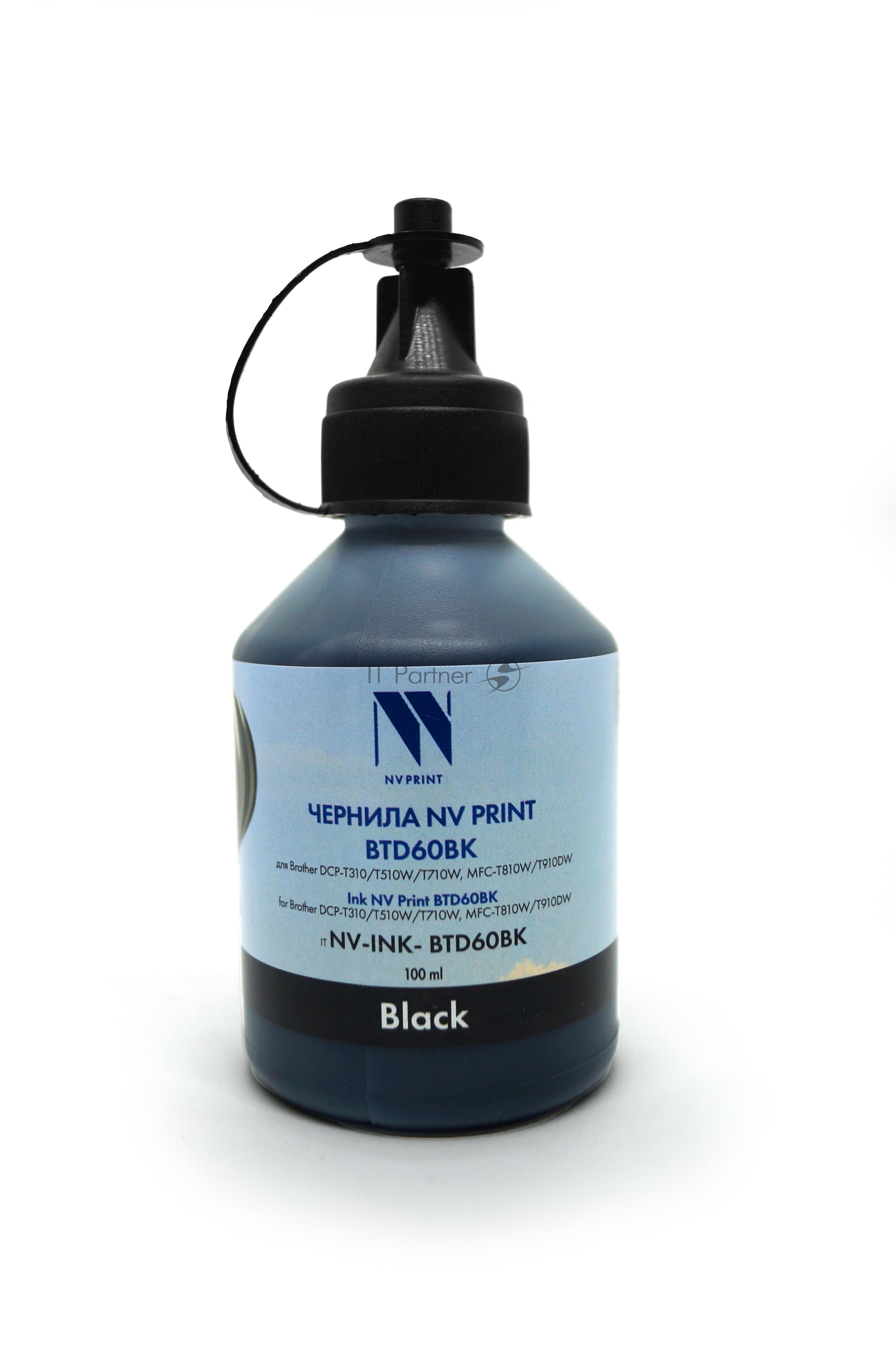 NV-INK-BTD60BK Чернила NV PRINT BTD60BK для Brother (100 мл) Black