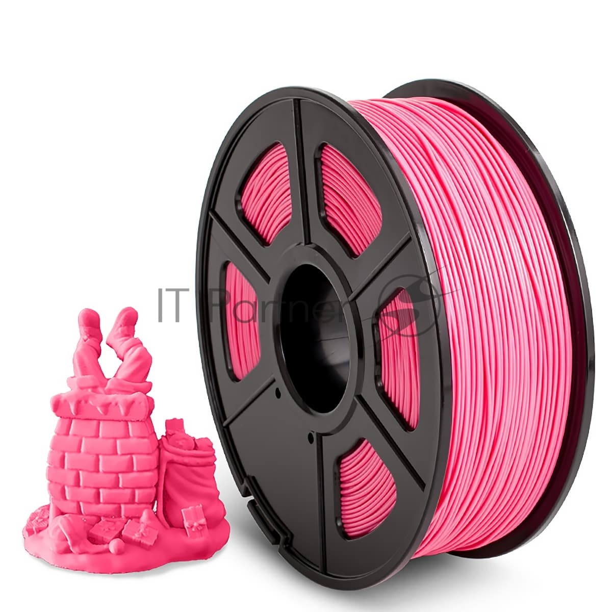 -/ Филамент NVPRINT ABS Pink для 3D печати диаметр 1.75мм длина 330 метров масса 1 кг