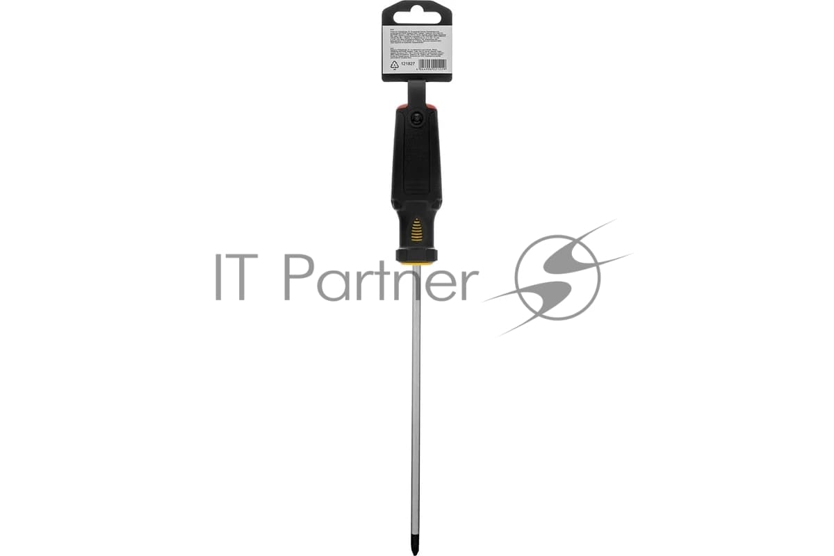 Отвертка Denzel PH2х200 мм, S2, 3к рукоятка