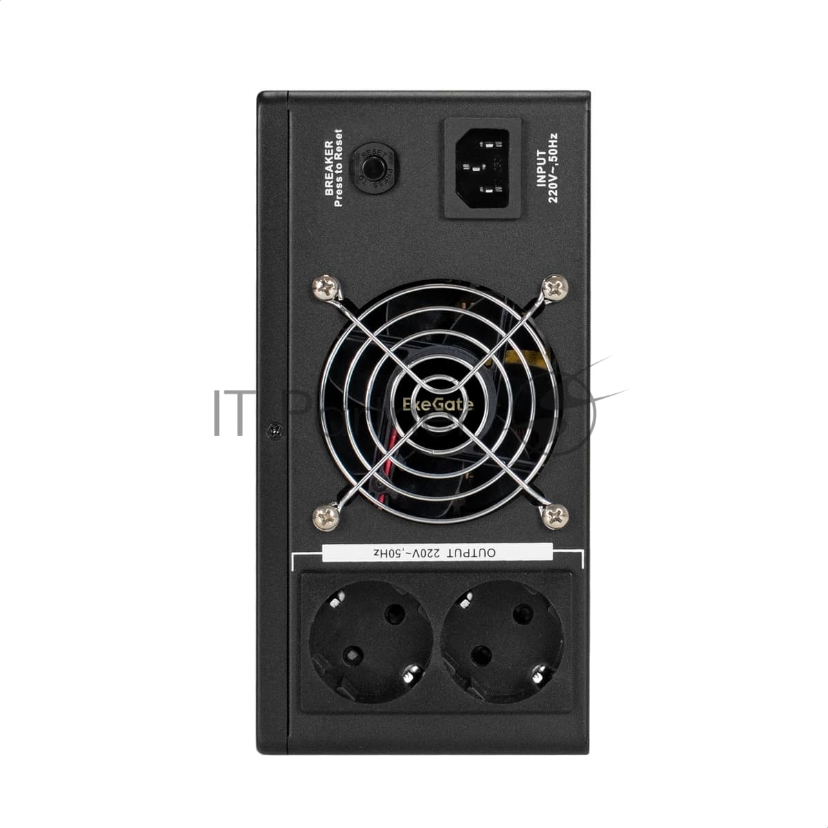 Комплект Источник бесперебойного питания EX295994RUS + батарея 120Aч EX282988RUS 2шт (инвертор, синус, для котла, PF=1, настенный) ExeGate IdealSine SR-1500.LCD.2SH <1500VA/1500W, чистая синусоида, цветной LCD-дисплей, 2*Schuko, крепление настенное, черный> + батарея ExeGate DT 12120 (12В, 120Ач) 2шт