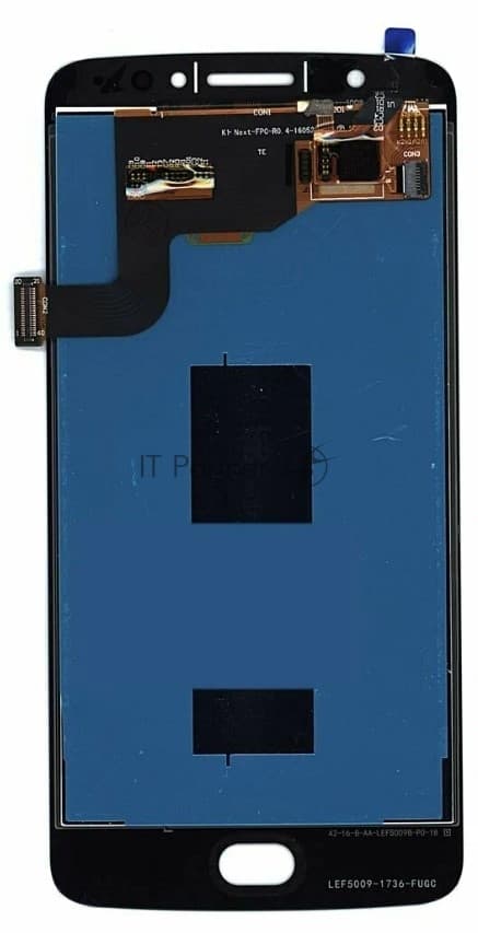 Дисплей для Motorola E4, черный