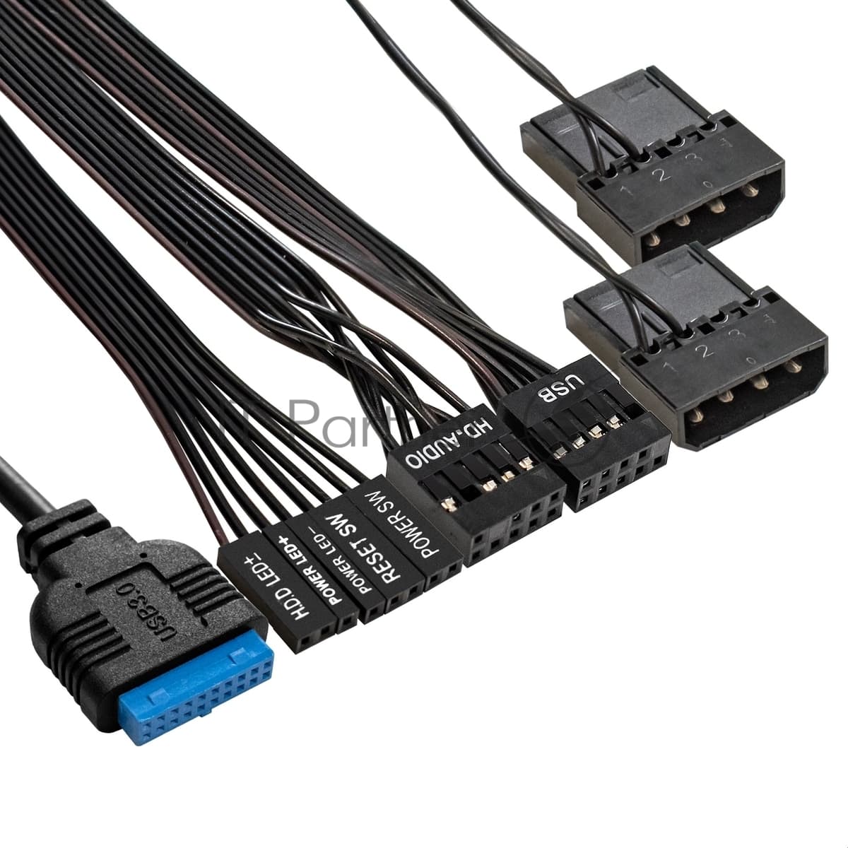 Компьютерный корпус Minitower ExeGate mEVO-7803-XP450 (mATX, БП XP450 с вент. 12см, 2*USB+1*USB 3.0, HD аудио, черный, 2 вент. 12см с RGb подсветкой)
