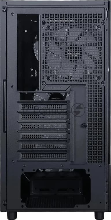 Компьютерный корпус Accord 3602 черный без БП ATX 2xUSB3.0 1xUSB3.1 audio bott PSU