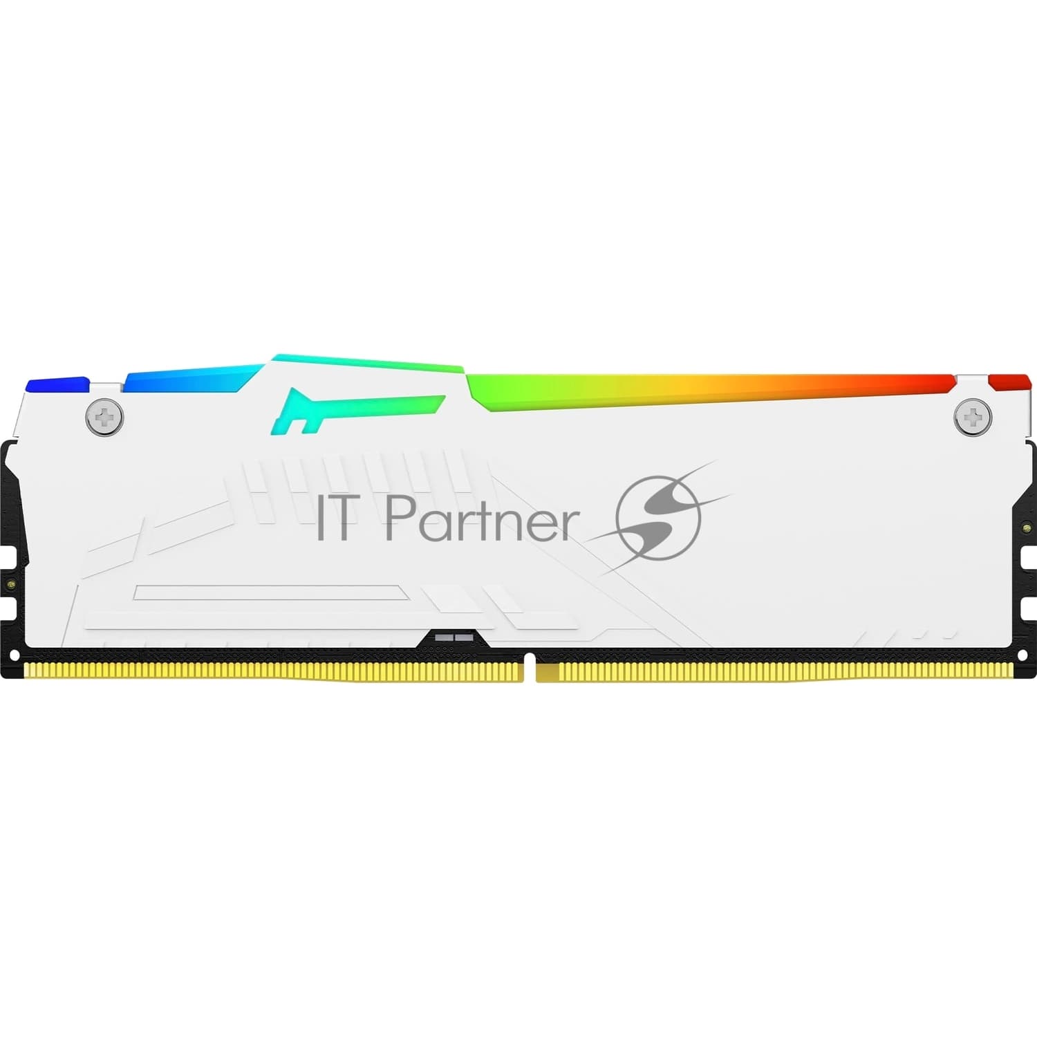 Память оперативная/ Kingston 16GB 6000MT/s DDR5 CL36 DIMM FURY Beast White RGB EXPO