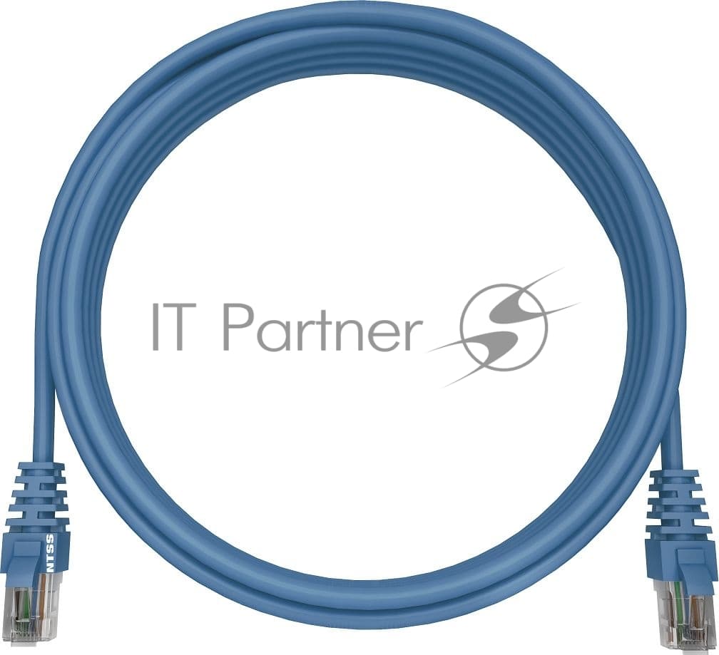 Патч-корд NTSS NTSS-PC-UTP-RJ45-5e-15.0-LSZH-BU, 15м
