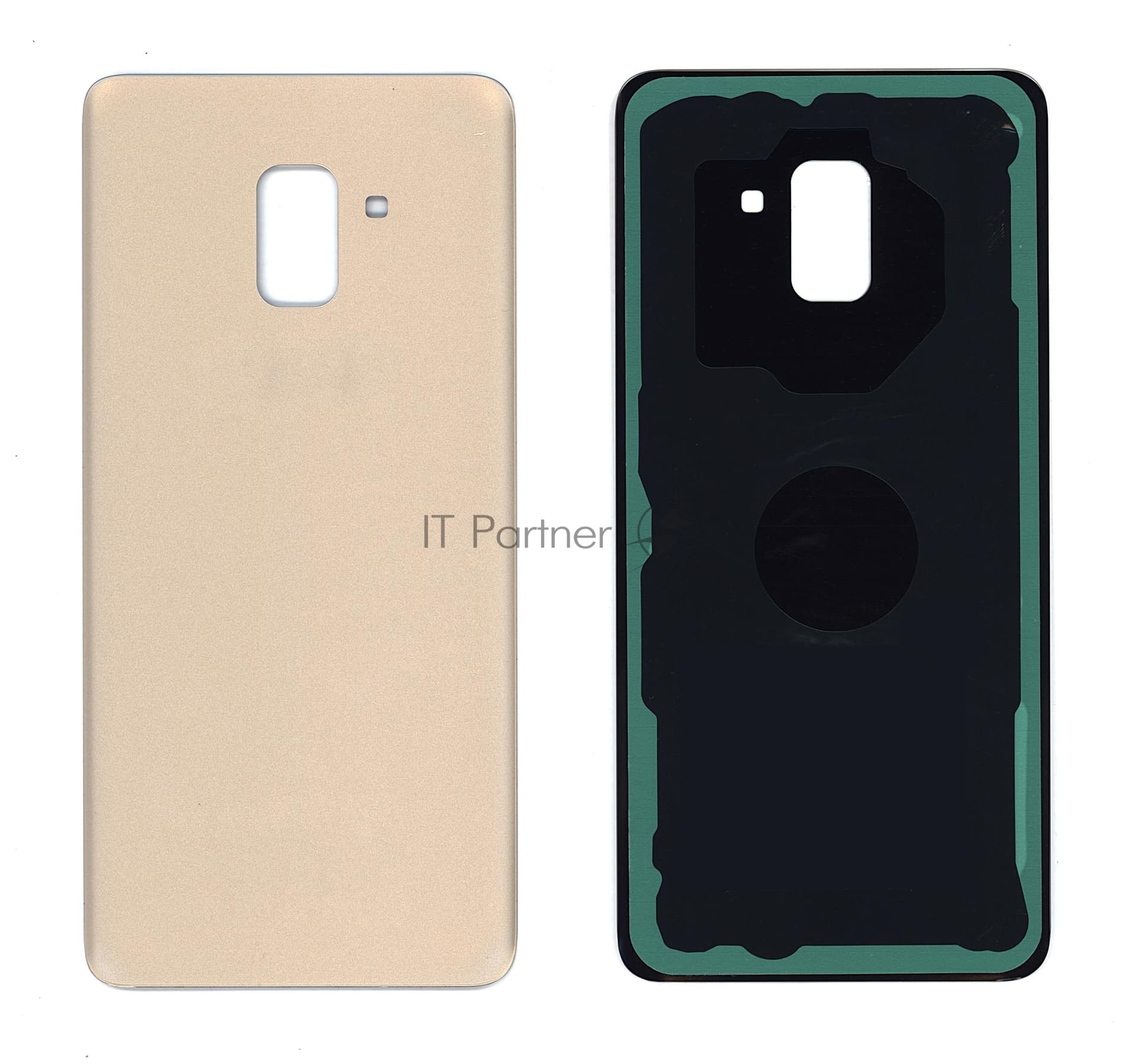 Задняя крышка для Samsung A730F Galaxy A8 Plus (2018) золотой