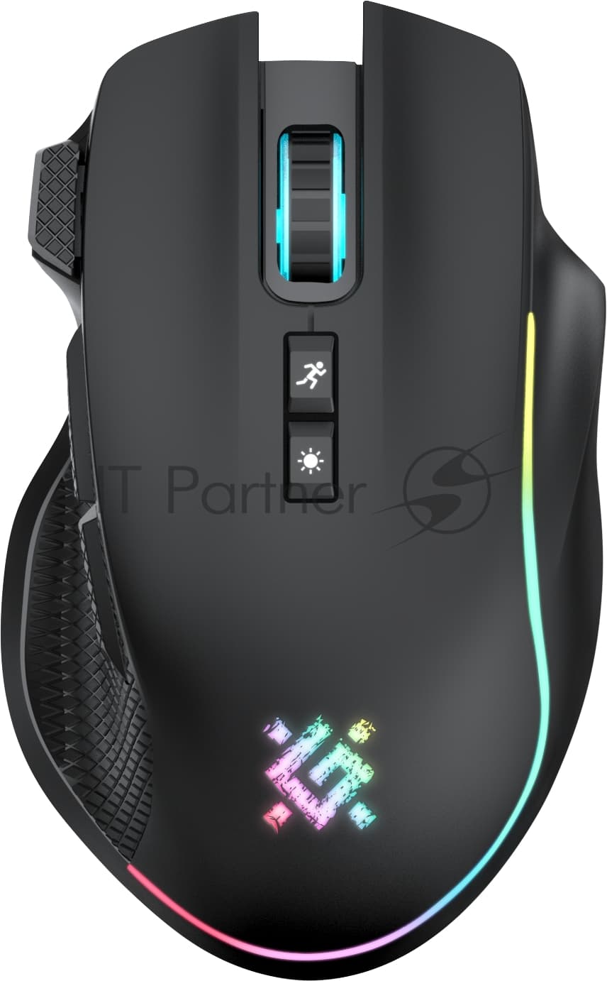 Мышь беспроводная GAMING THUNDER GM-213 черная 52213 DEFENDER
