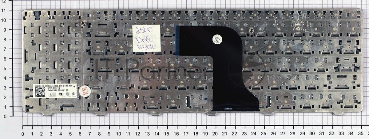 Клавиатура для ноутбука Dell Inspiron 15R N5010 M5010 черная