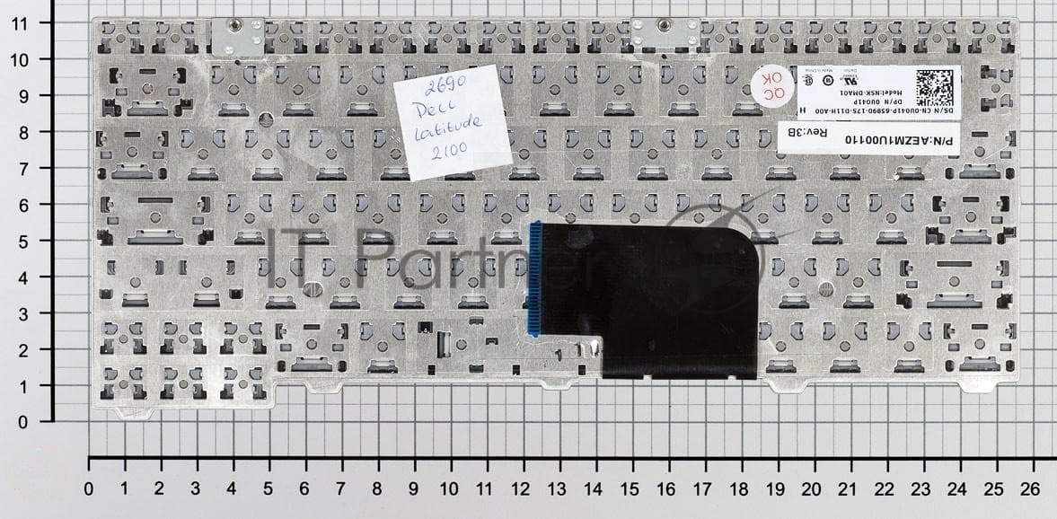 Клавиатура для ноутбука Dell Latitude 2100 черная