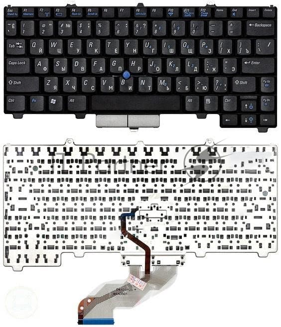 Клавиатура для ноутбука Dell Latitude D410 J5818 черная